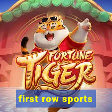 first row sports